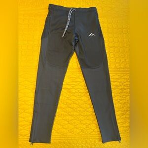 Nike Trail Lunar Ray Winterized Mens Small Running Tights Pants FB8599-010